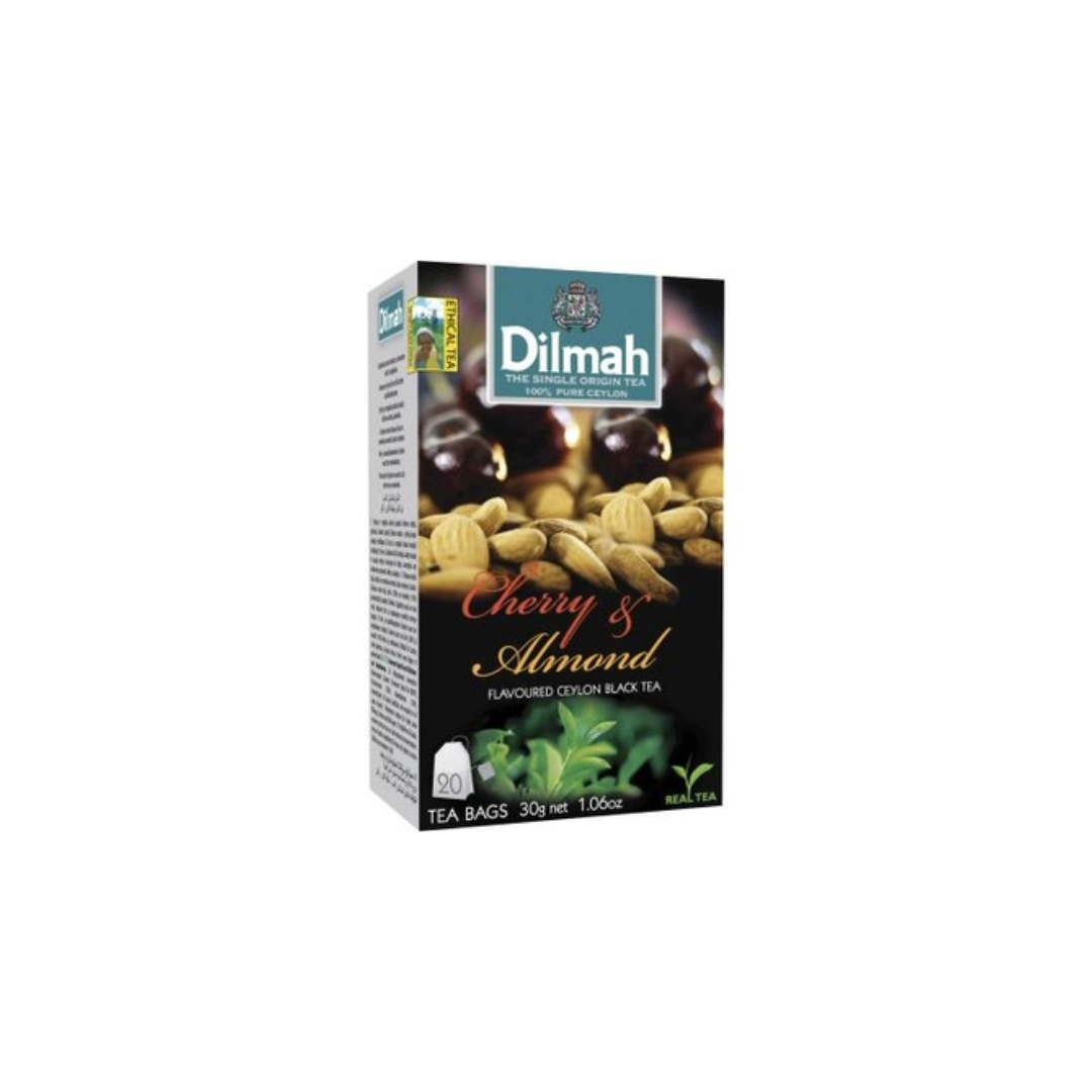 Чай черный Dilmah Fun Tea Вишня и миндаль 20x1,5 г