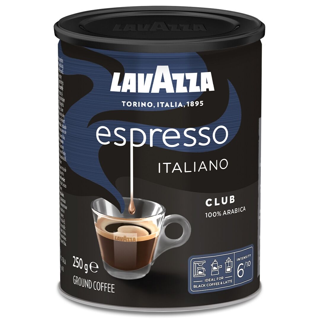 Кава мелена Lavazza Espresso Club ж/б 250 г