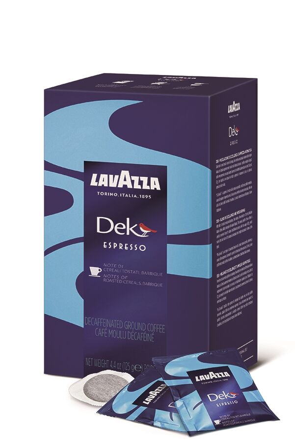 Кофе молотый Lavazza Dek espresso монодоза 18 шт
