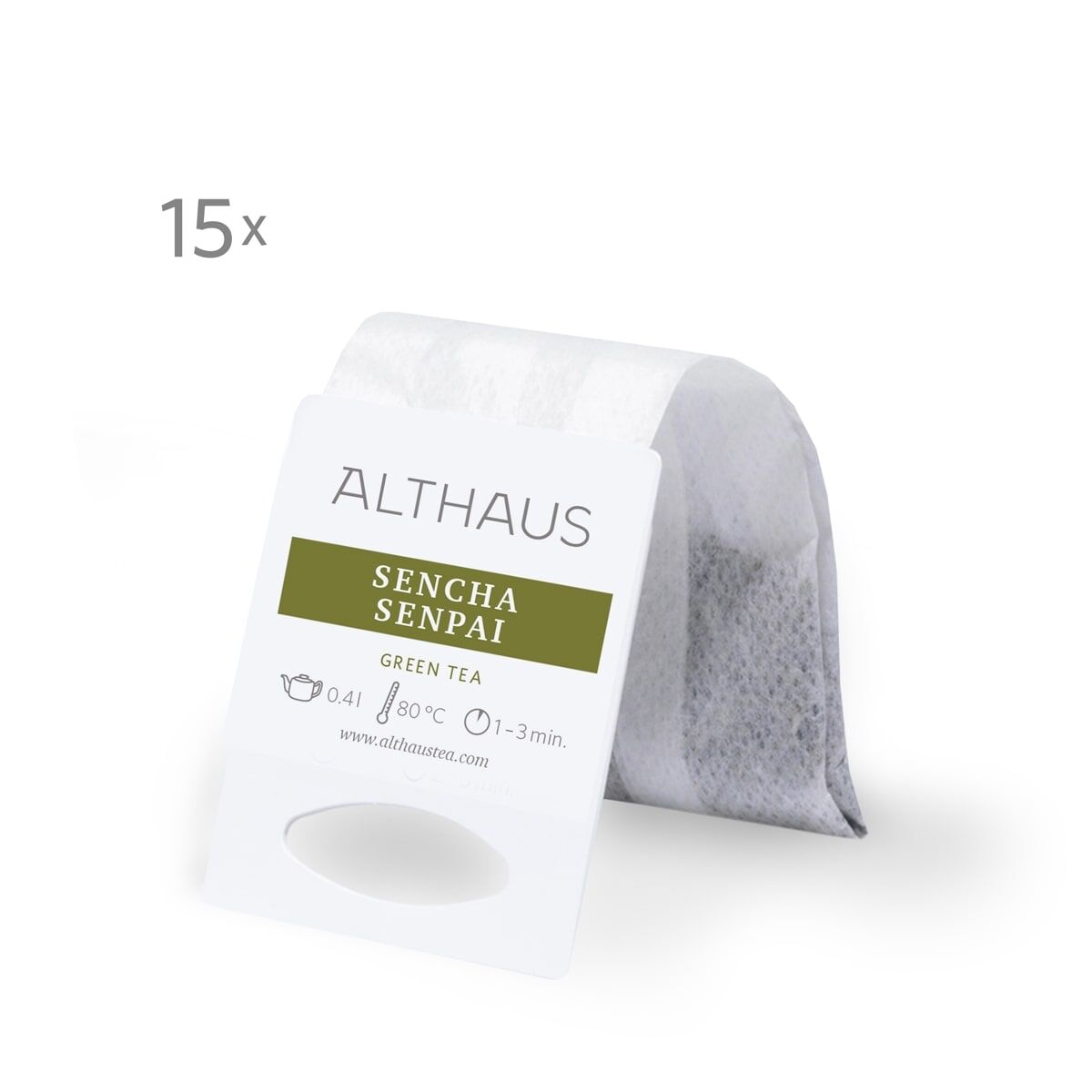 Чай зелений Althaus Sencha Senpai 15*4 г