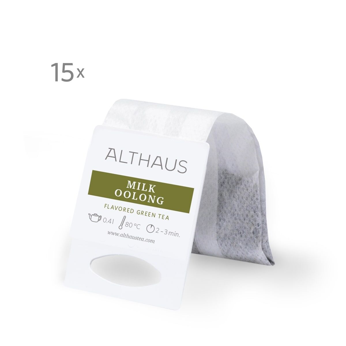 Чай зелений Althaus Milk Oolong 15*4 г