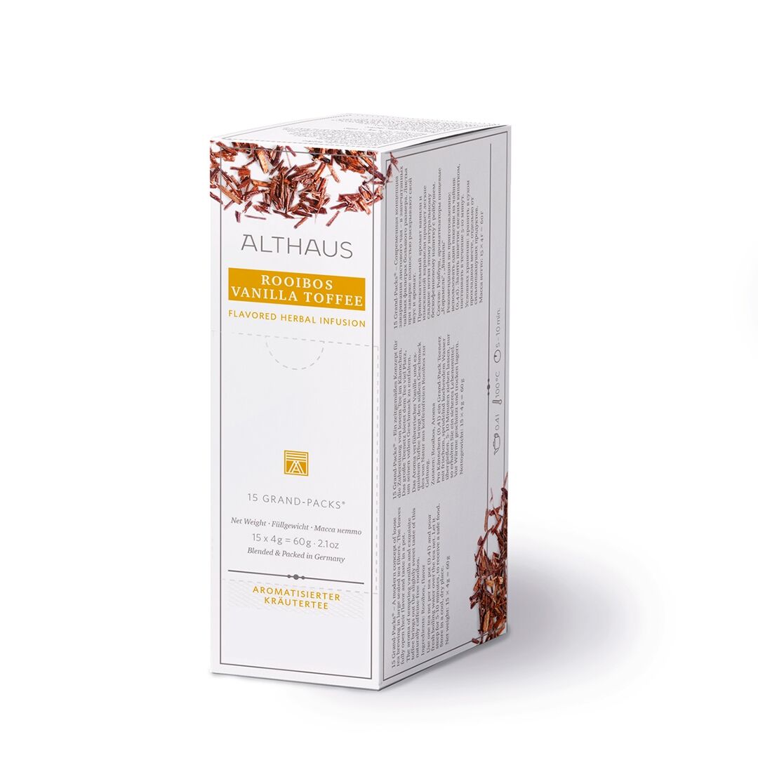 Чай трав'яний Althaus Rooibos Vanilla Toffee 15*4 г