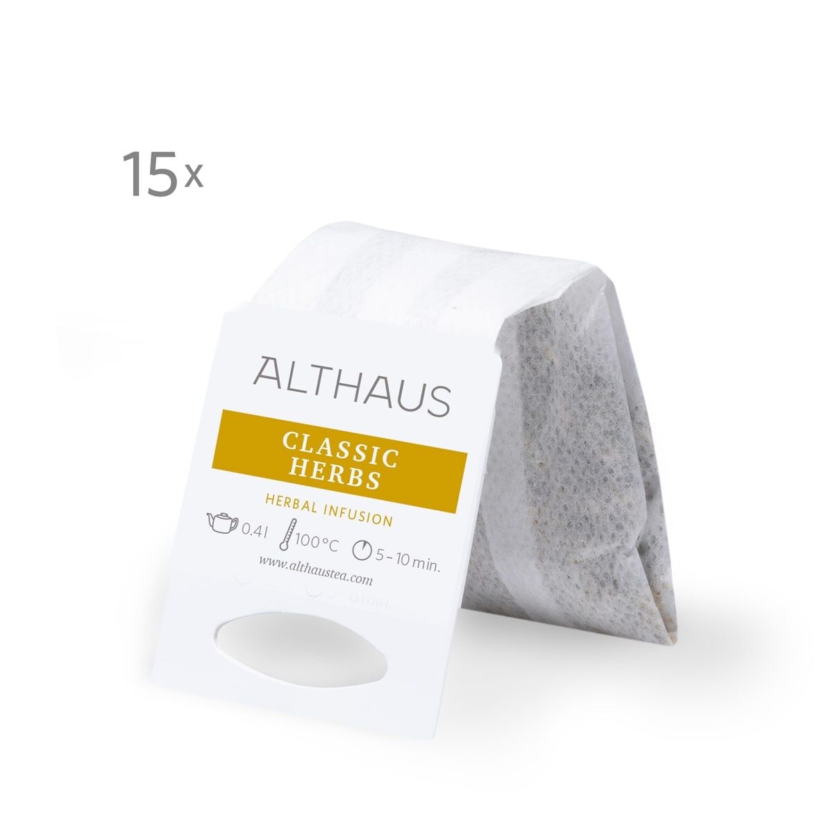 Чай трав'яний Althaus Classic Herbs 15*3,5 г