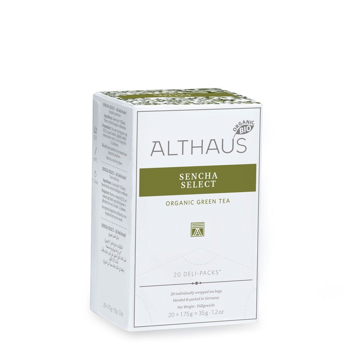 Чай зеленый Althaus Sencha Senpai 20*1,75 г