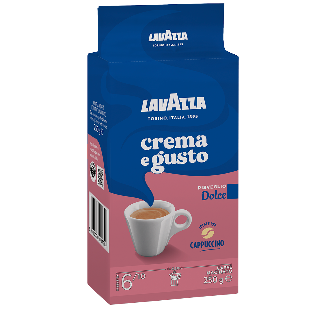 Кофе молотый Lavazza Crema E Gusto Dolce 250 г