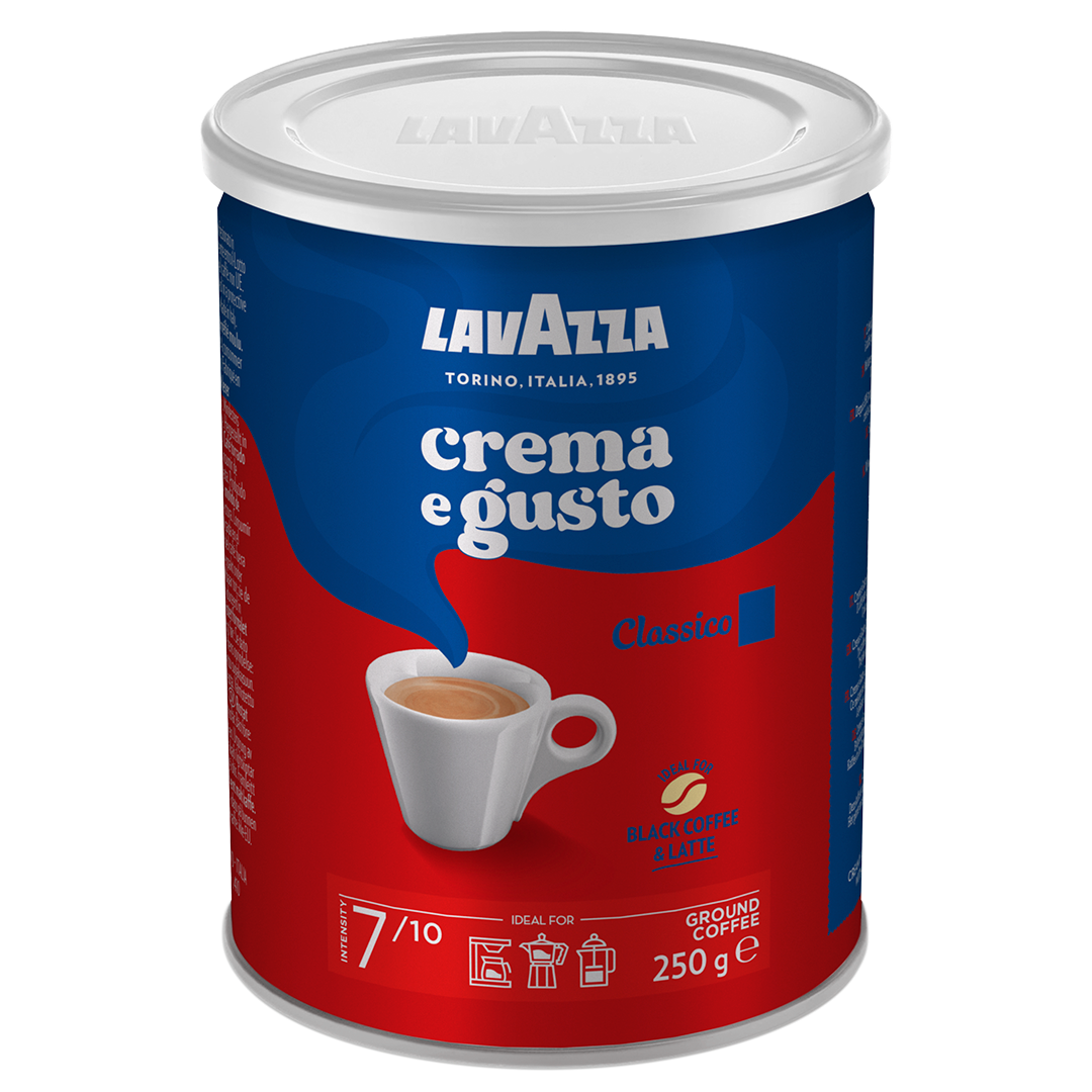 Кофе молотый Lavazza Crema E Gusto Classico ж/б 250 г