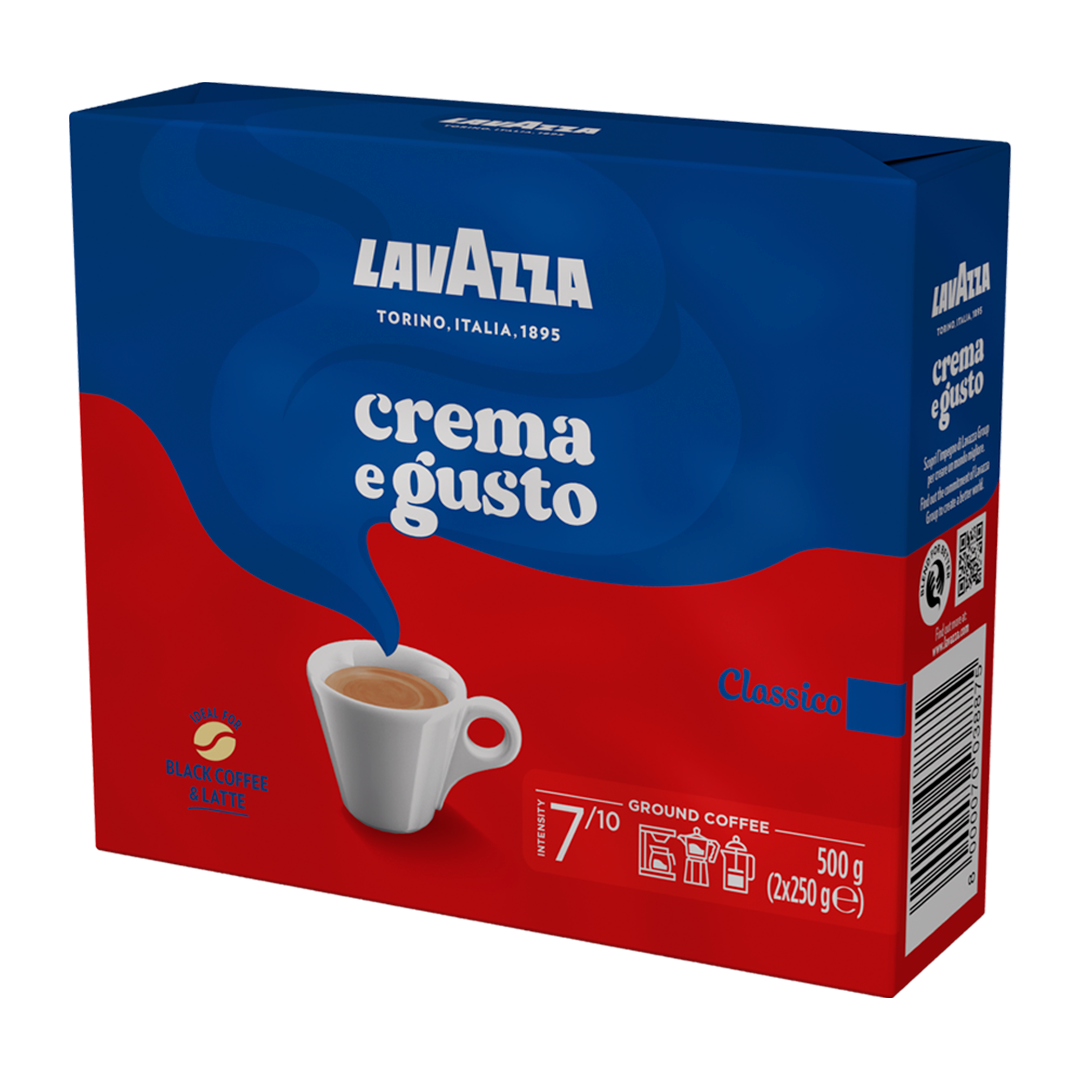 Кофе молотый Lavazza Crema E Gusto Classico 500 г
