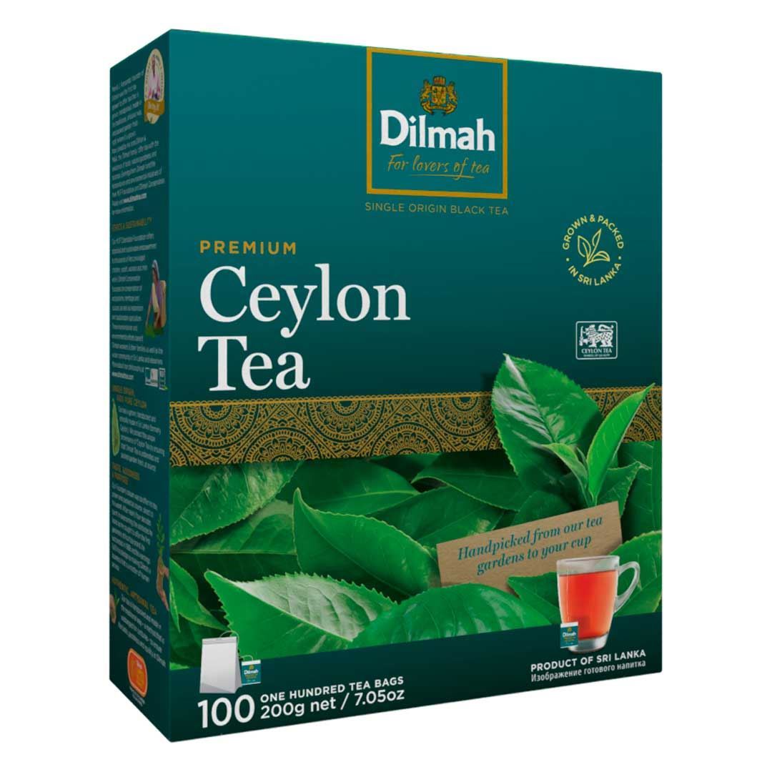 Чай черный пакетированный Dilmah Премиум 100x1,5 г