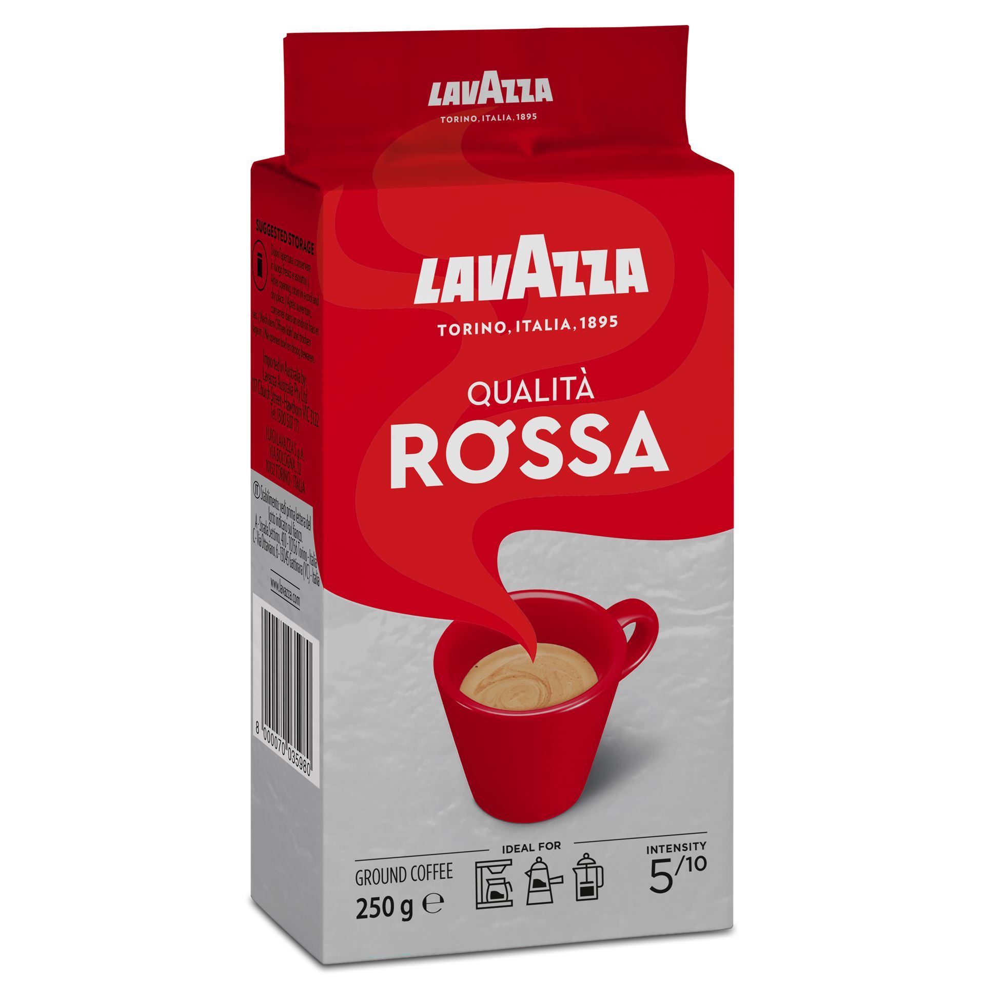 Кофе молотый Lavazza Qualita Rossa 250 г
