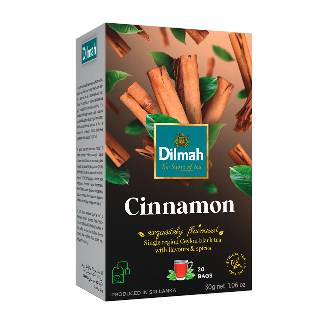 Чай чорний Dilmah Fun Tea Кориця 20x1,5 г