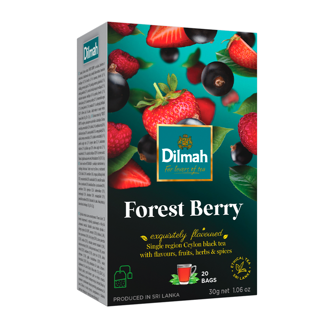 Чай черный Dilmah Fun Tea Лесная ягода 20x1,5 г