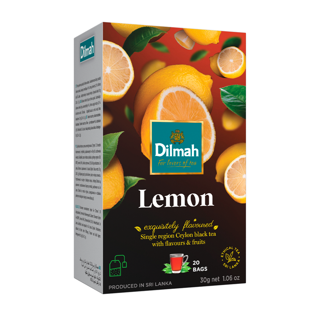 Чай чорний Dilmah Fun Tea Лимон 20x1,5 г