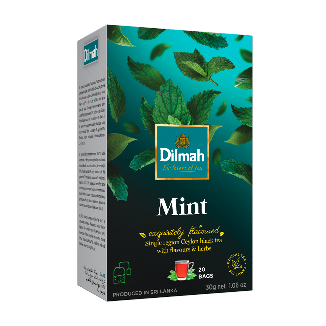 Чай чорний Dilmah Fun Tea М'ята 20x1,5 г