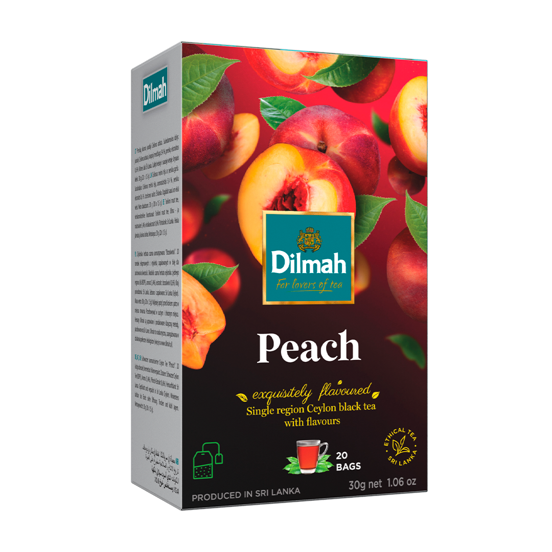 Чай черный Dilmah Fun Tea Персик 20x1,5 г