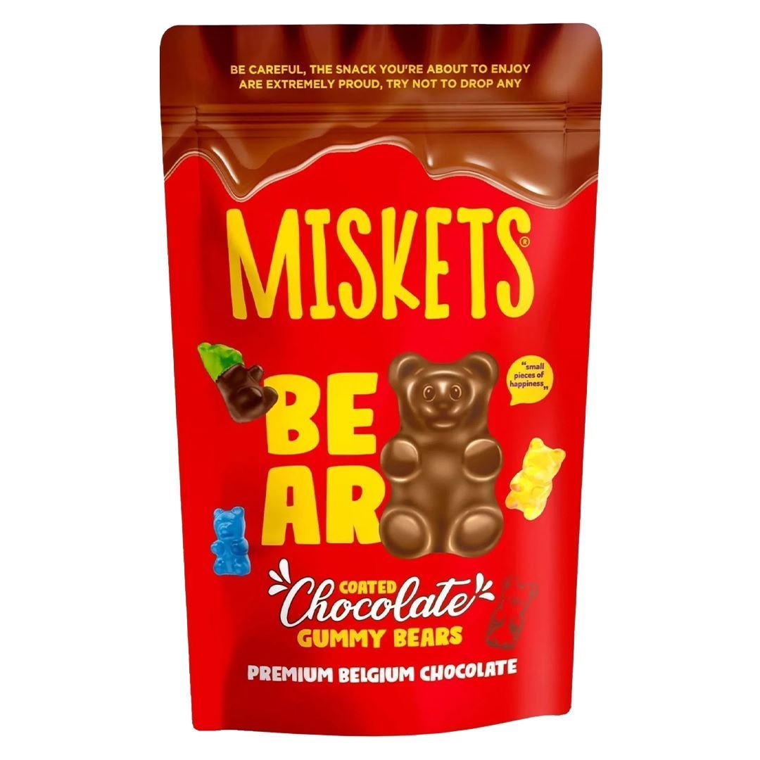 MISKETS Желейные мишки в молочном шоколаде 120г