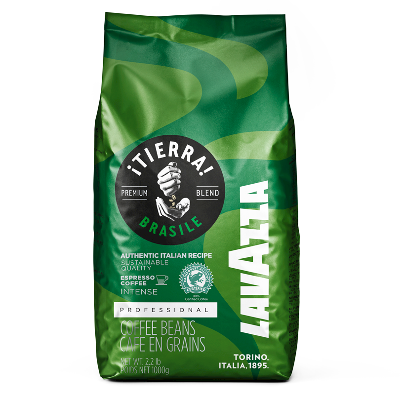 Кофе в зёрнах Lavazza La Reserva de ¡Tierra! Brasile blend 1 кг