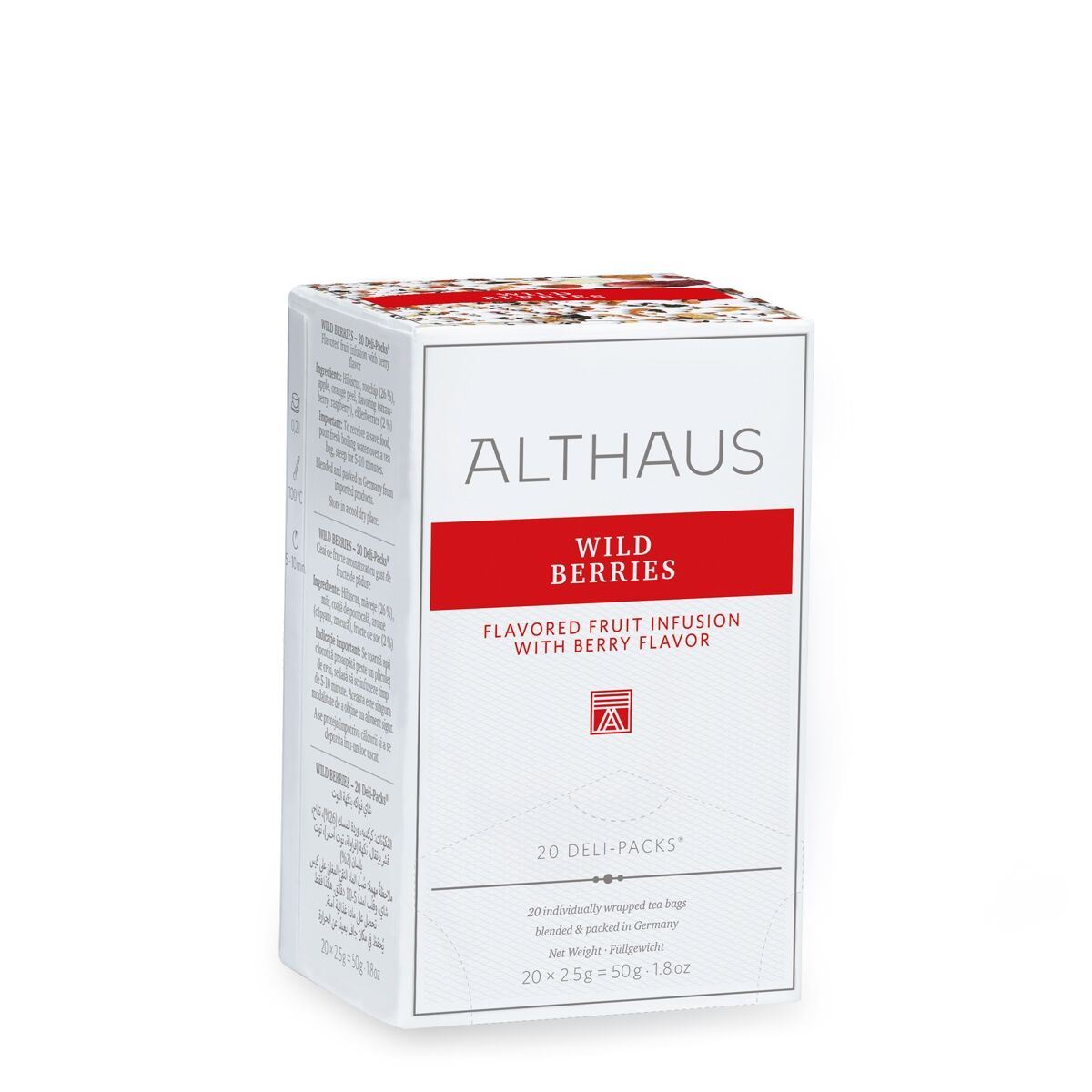 Чай фруктовий Althaus Wild Berries 20*2,5 г