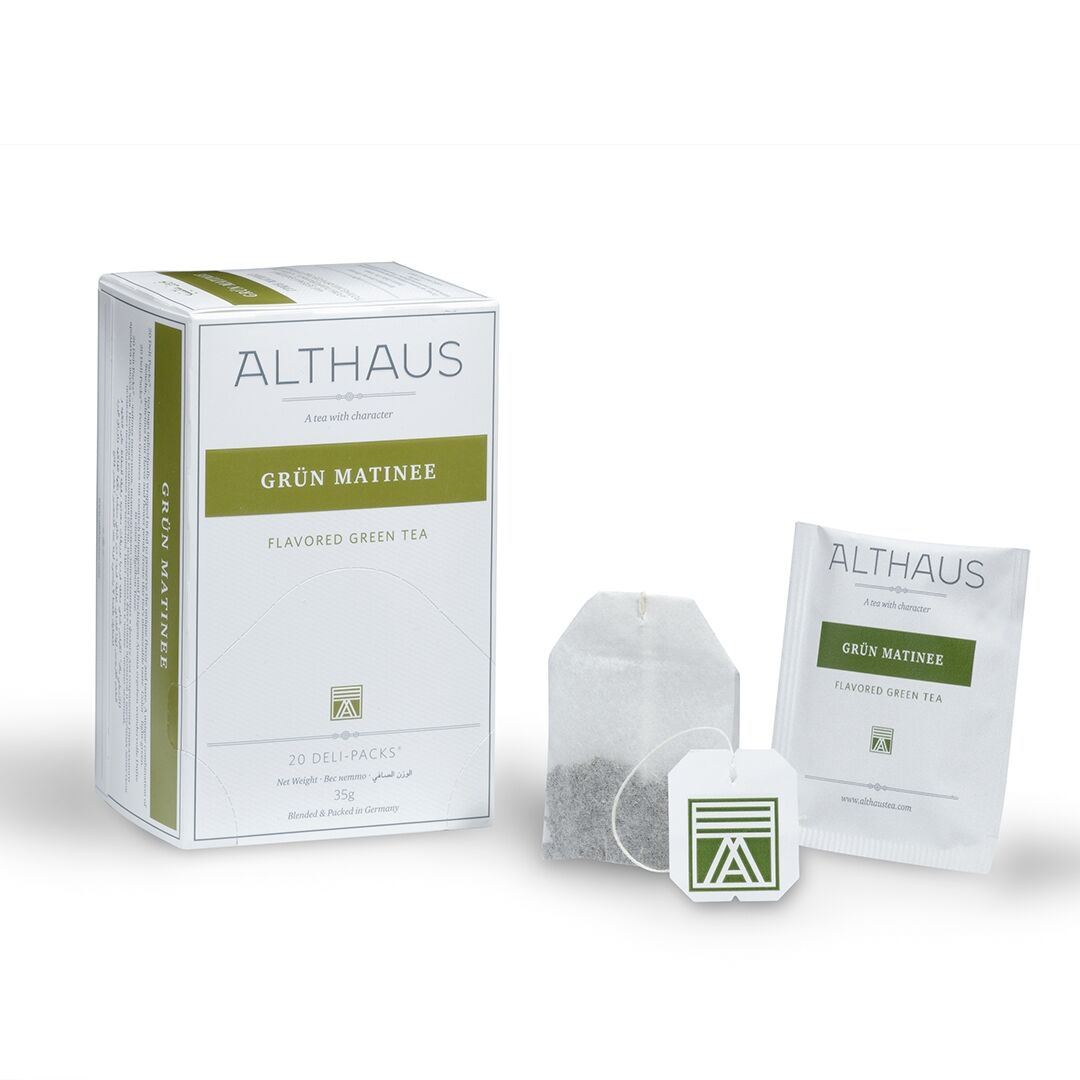 Чай зелений Althaus Grun Matinee 20*1,75 г