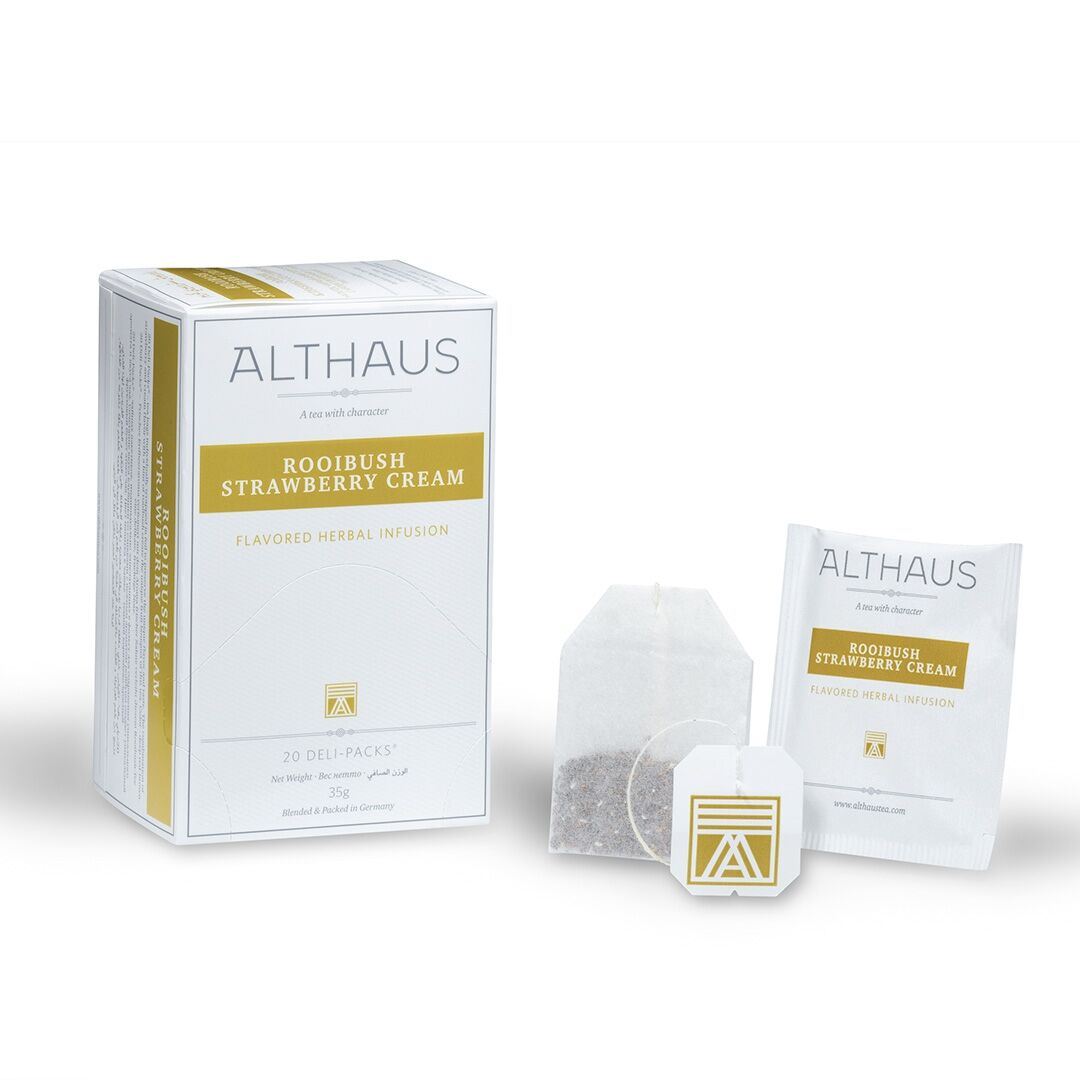 Чай трав'яний Althaus Rooibush Strawberry Cream 20*1,75 г