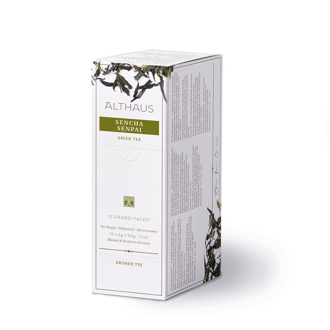 Чай зелений Althaus Sencha Senpai 15*4 г