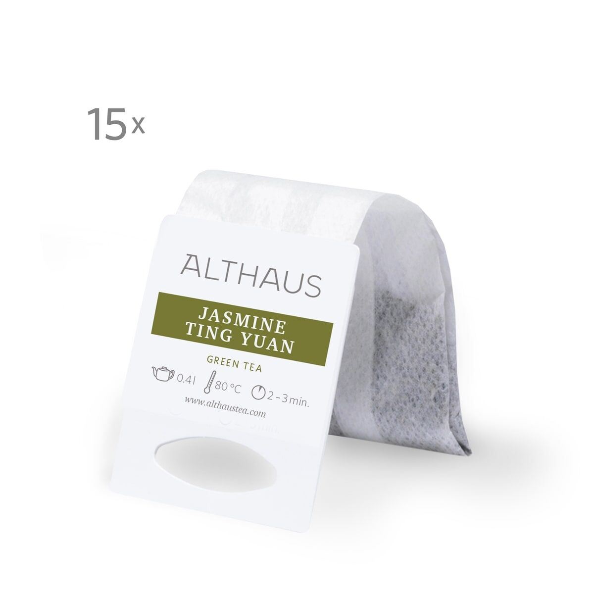 Чай зеленый Althaus Jasmine Ting Yuan 15*4 г