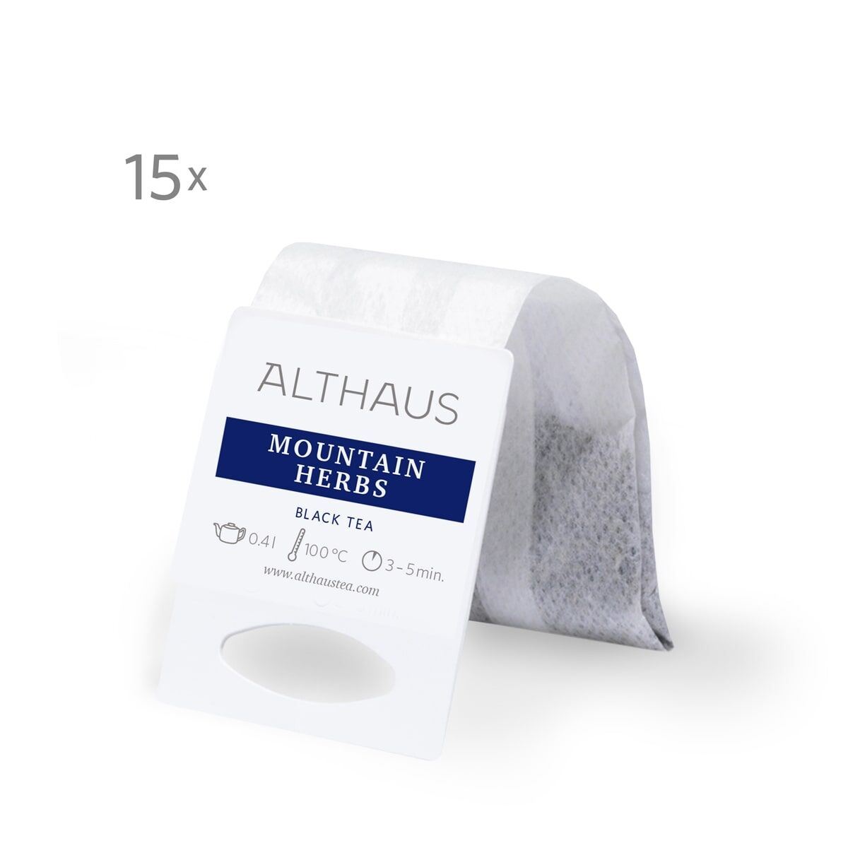 Чай чёрный Althaus Mountain Herbs 15*4 г