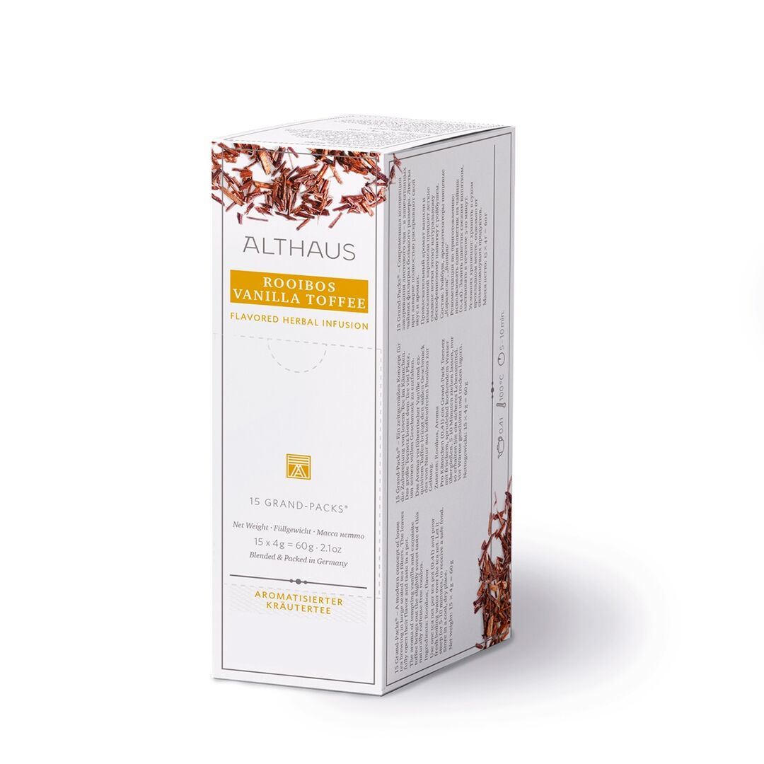 Чай травяной Althaus Rooibos Vanilla Toffee 15*4 г