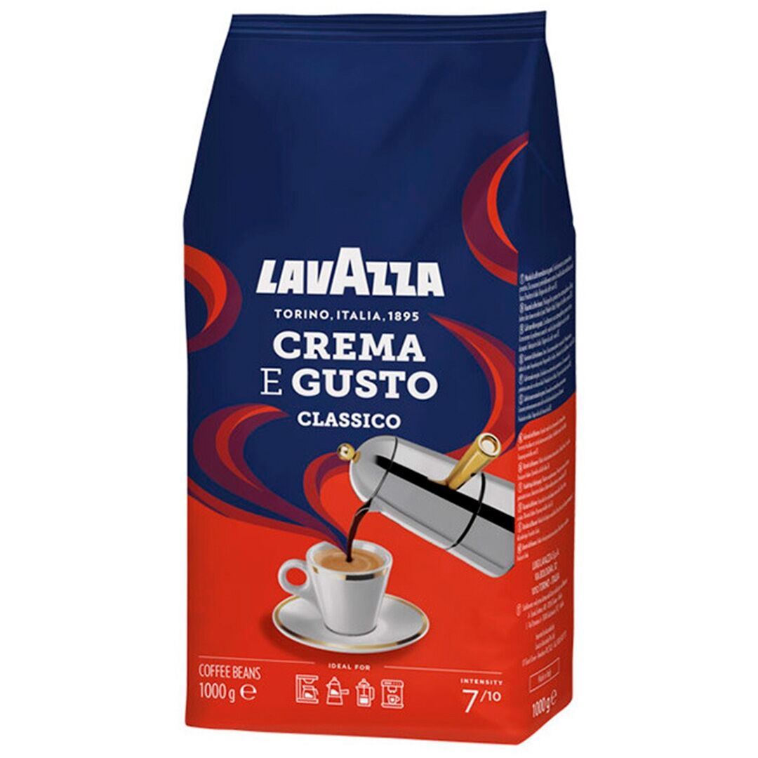 Кофе в зёрнах Lavazza Crema E Gusto Classico 1 кг