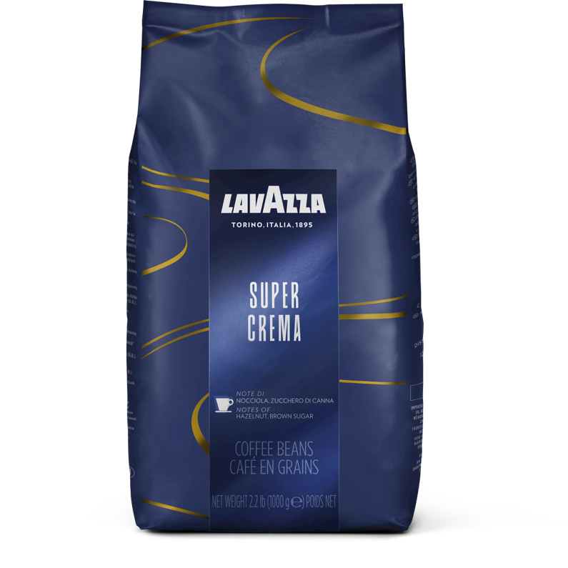Кава в зернах Lavazza Super Crema 1 кг