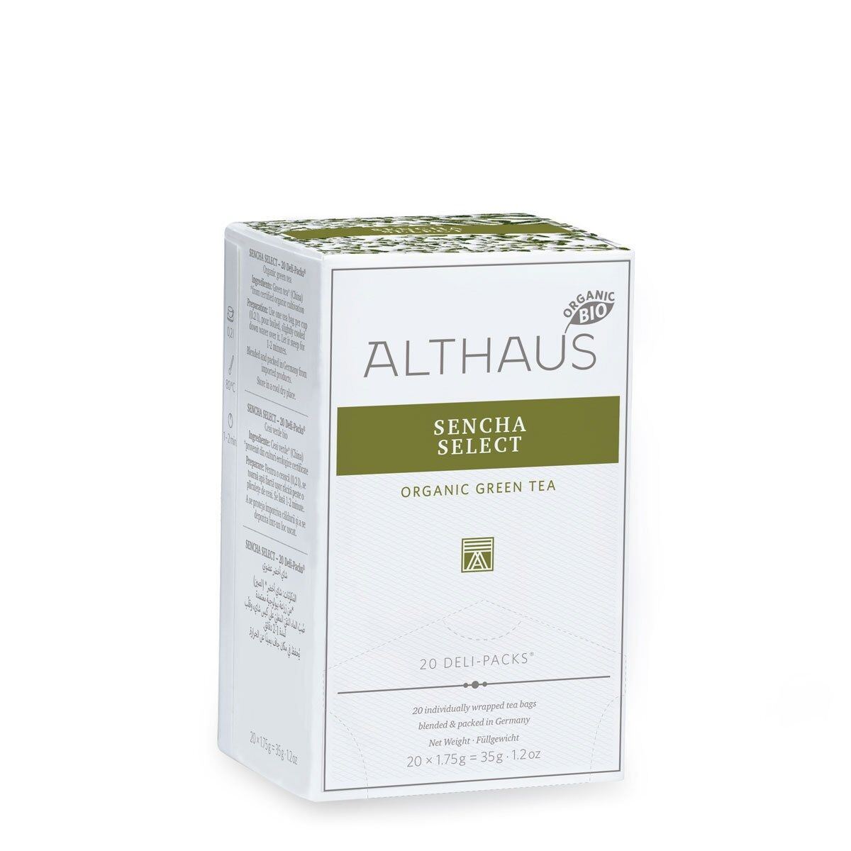 Чай зеленый Althaus Sencha Senpai 20*1,75 г