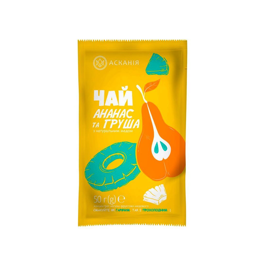 Літній чай фруктово-медовий «Ананас та груша» 12 шт